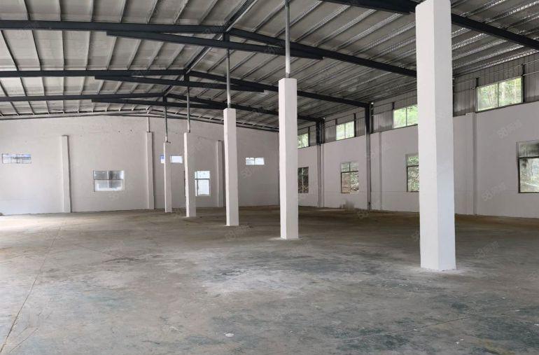 龙背岭单一层厂房出租，500平起分租钢构厂房