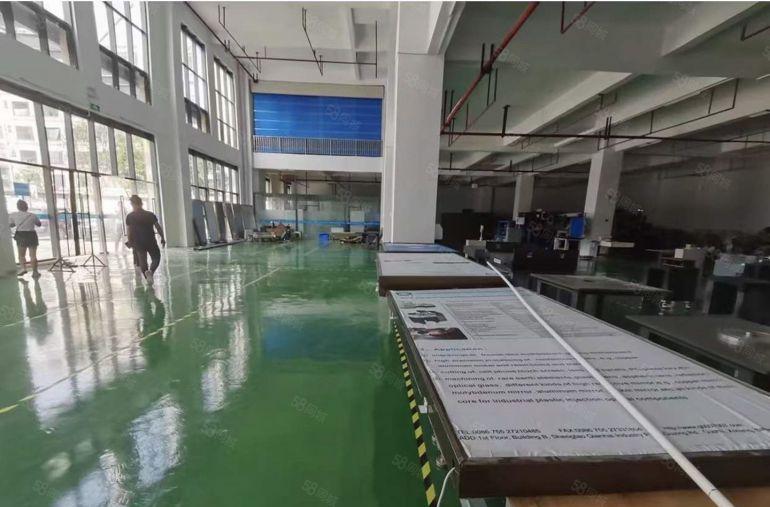 精装塘厦园区标准厂房出租2000平高10米全新装修现成办公室