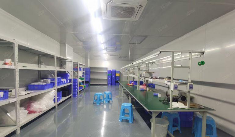 塘厦镇石鼓9成新红本园区分租标准厂房三楼800平方带豪华装修