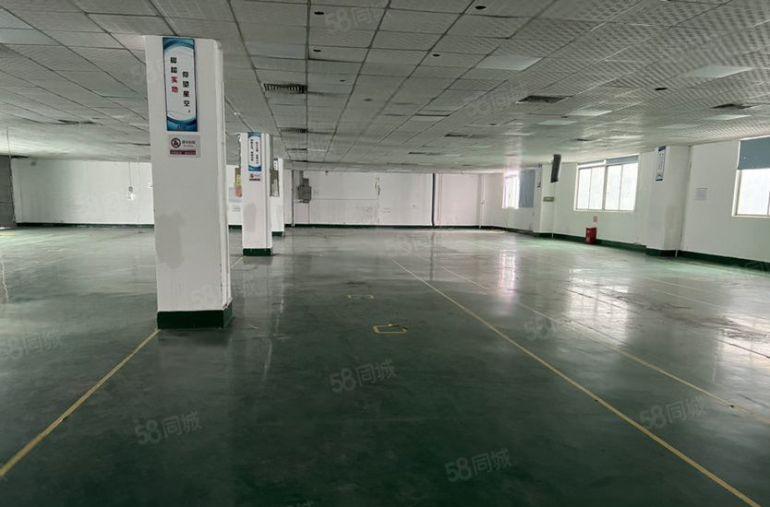 塘厦精装修厂房二楼1180平出租，无转让费，现成办公室水电