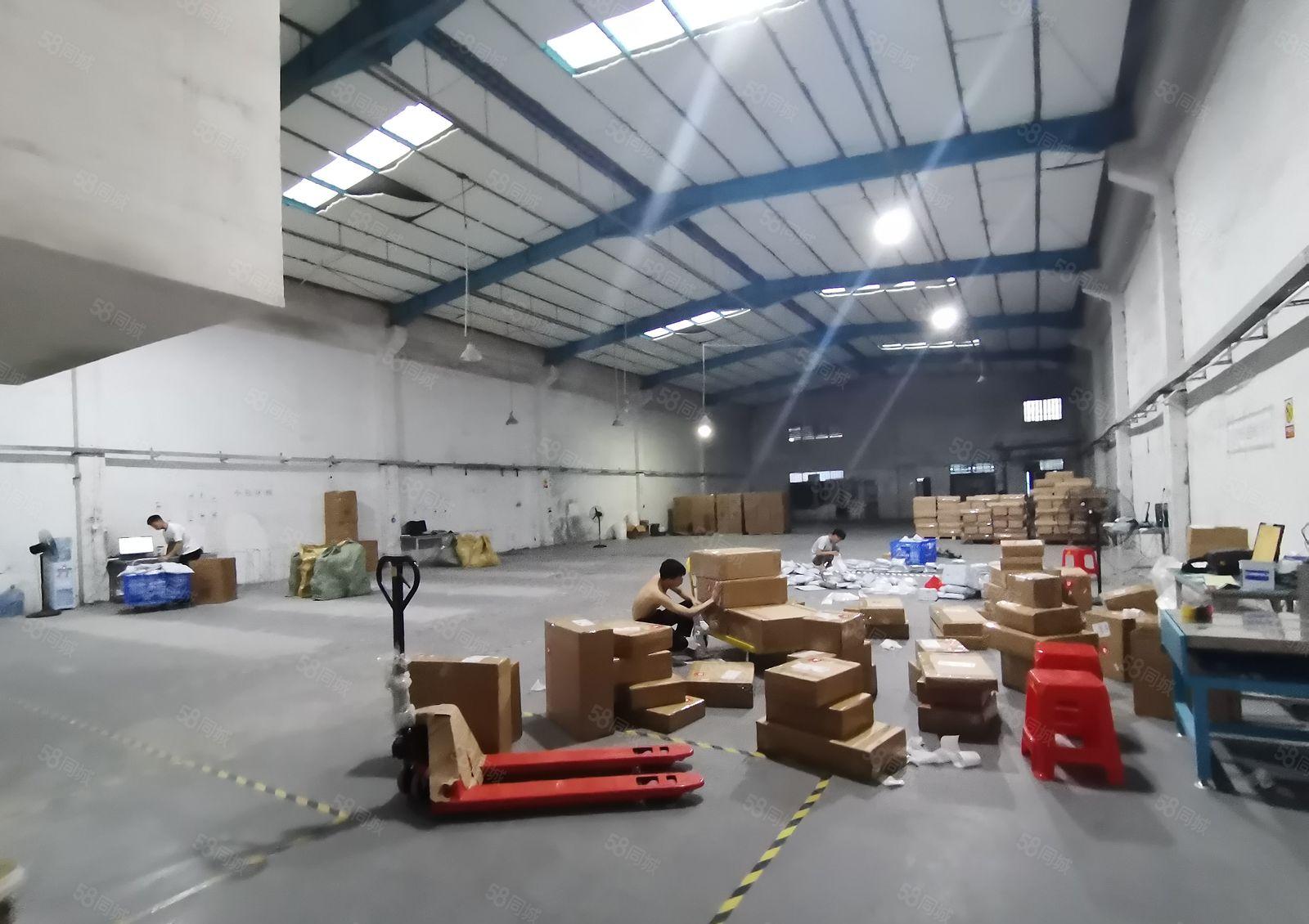 塘厦168工业区独栋2千平带卸货平台一楼钢构仓库厂房出租分租