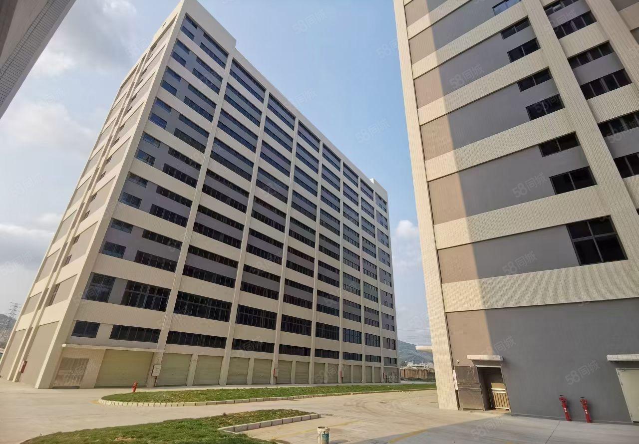 塘厦林村楼上整层2100平全新地坪漆装修厂房出租，大园区内配