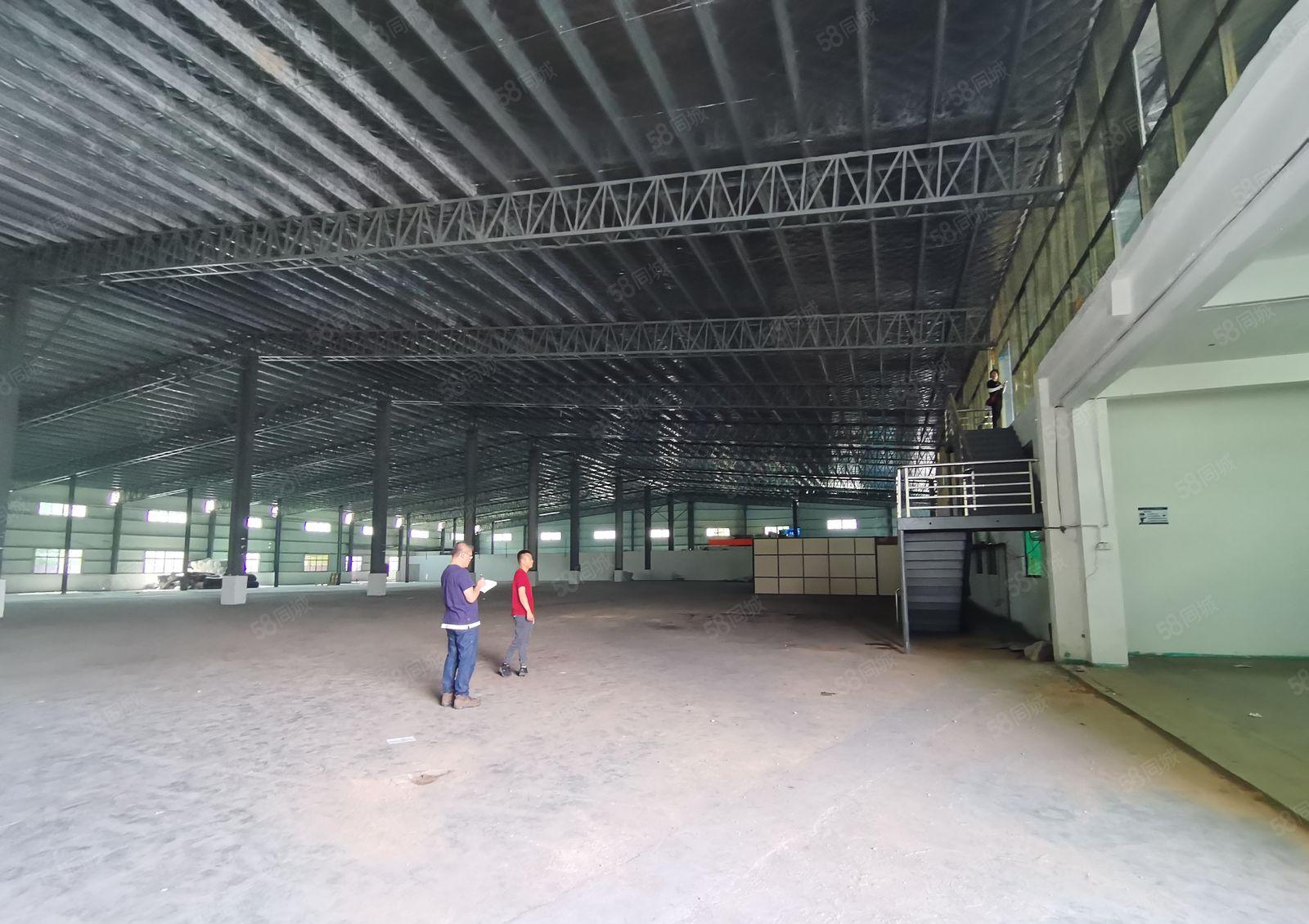 5百平起分租，塘厦128工业区独院9千平红本钢构仓库厂房出租