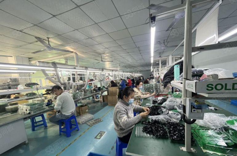 塘厦石马新空楼上600平标准厂房，格局好精装修地坪漆低价出