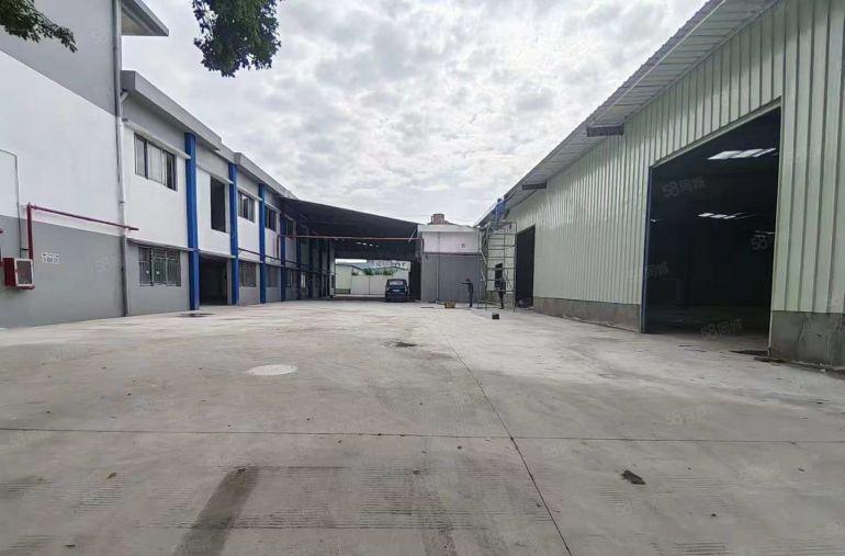 塘厦汽车站独院标准厂房出租一楼1175平电大空地大主线到车间