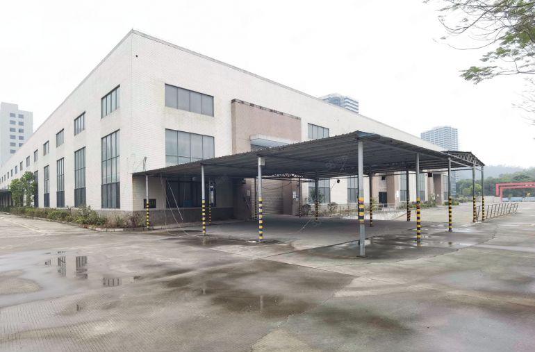 塘厦1.6万平红本砖墙到顶12米高单一层钢构厂房出租整租分租