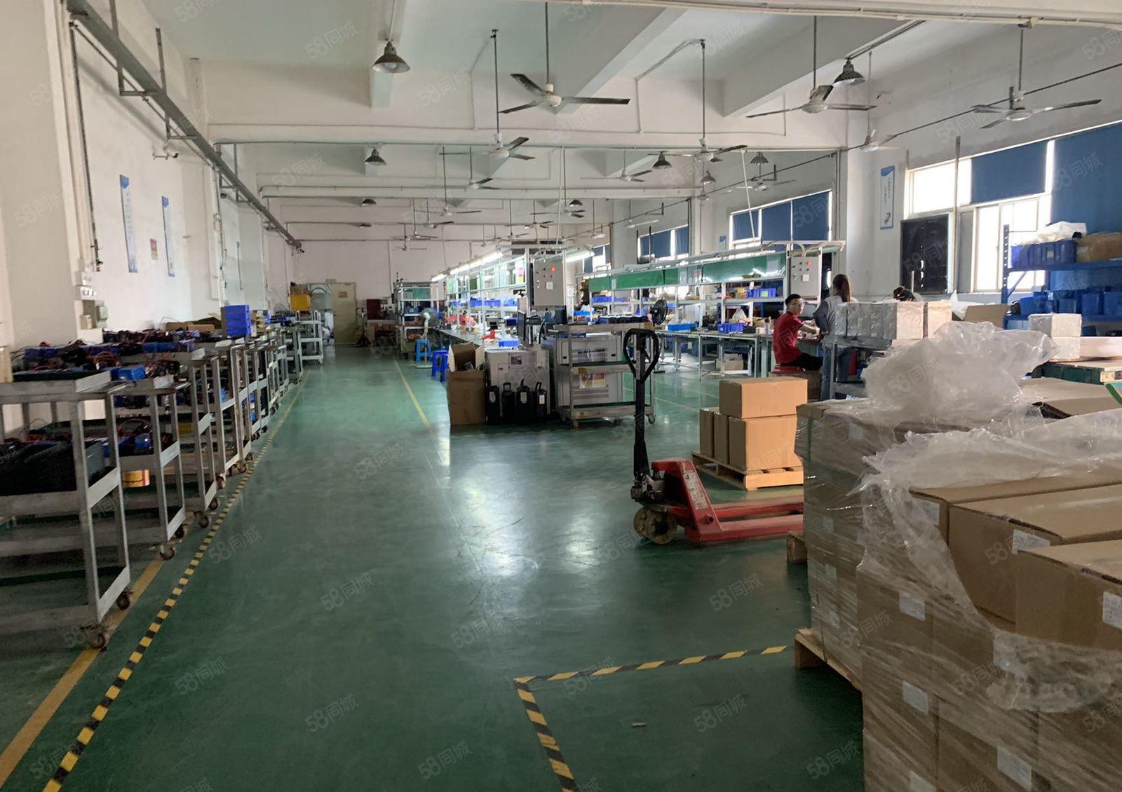 塘厦可以做电池厂房外环高速附近新出2楼1400平方带装修出租