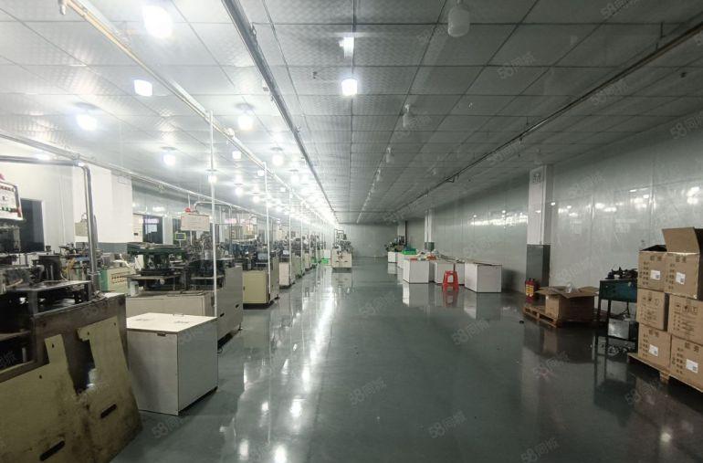 塘厦新空二楼精装修厂房出租，形象靓500平起分，有地坪漆喷淋