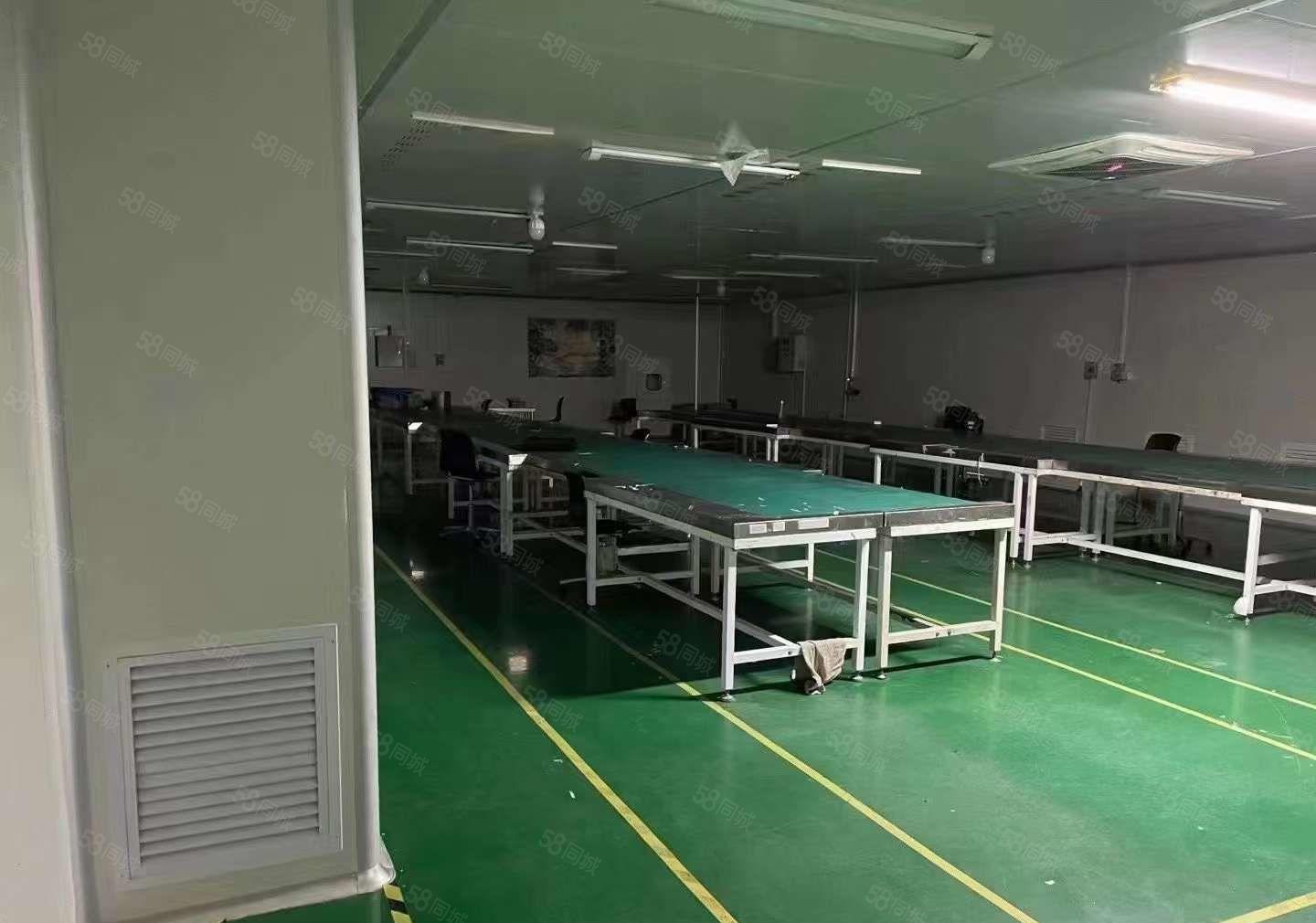 塘厦莲湖十万级无尘车间车间出租1680平 手机屏 电子SMT