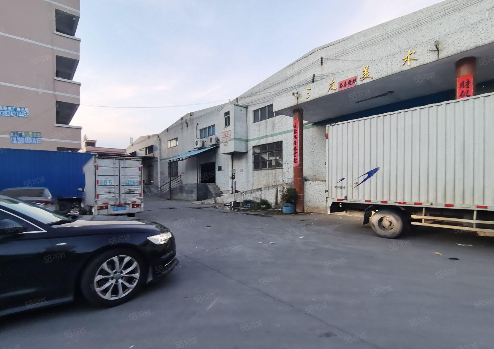 塘厦168工业区独栋2千平带卸货平台一楼钢构仓库厂房出租分租