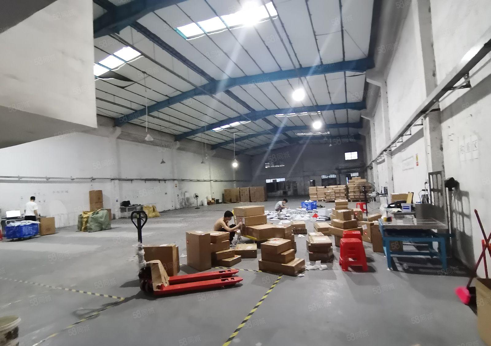 塘厦168工业区独栋2千平带卸货平台一楼钢构仓库厂房出租分租