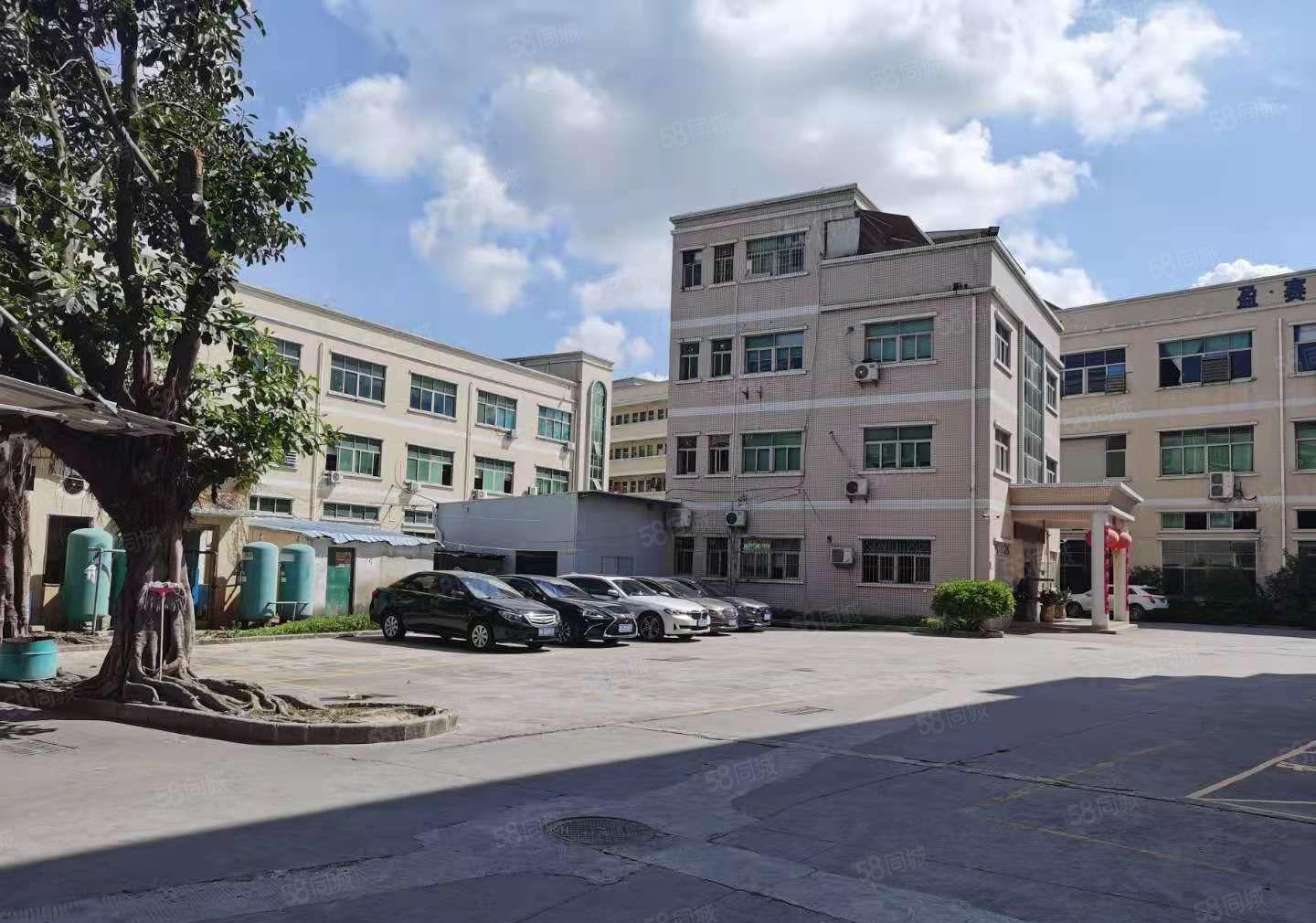 塘厦平山原房东7500平独院厂房大小分租，地坪漆，空地大！！