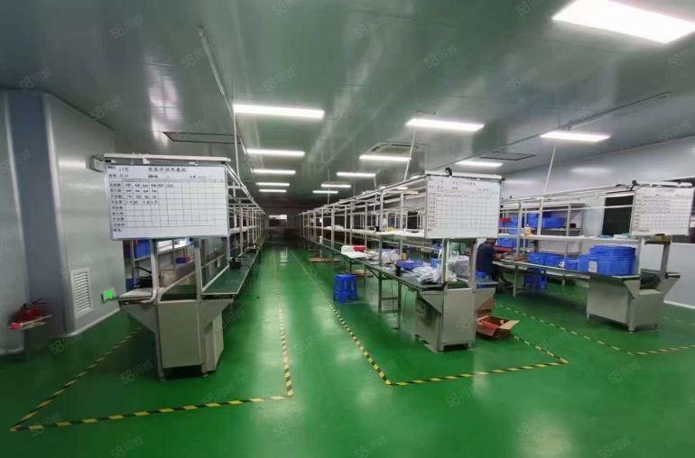 塘厦大坪高速路口新出无尘车间1616平出租，现成装修无公摊！