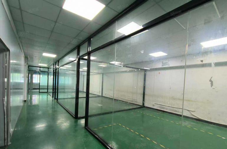 塘厦科苑城零公摊楼上900平精装修办公前台水电 标准厂房出租