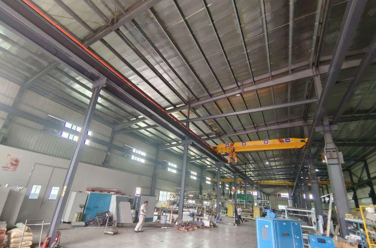 塘厦大坪新出单一层钢构厂独院3700平厂房出租，带航车