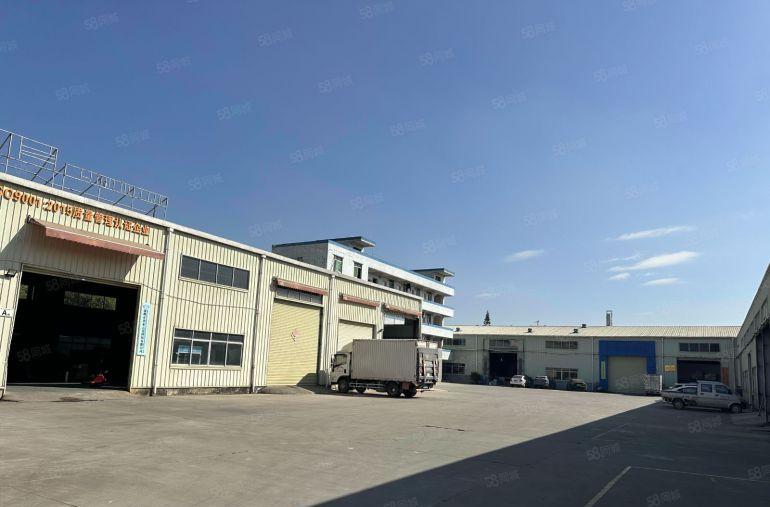 一房东塘厦高速出口钢构独院单一层6000平空地大厂房仓库出租