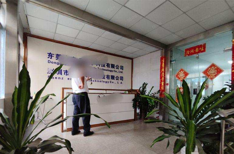 塘厦平山高速口新空楼上精装修厂房1300平，水电现成电子加工