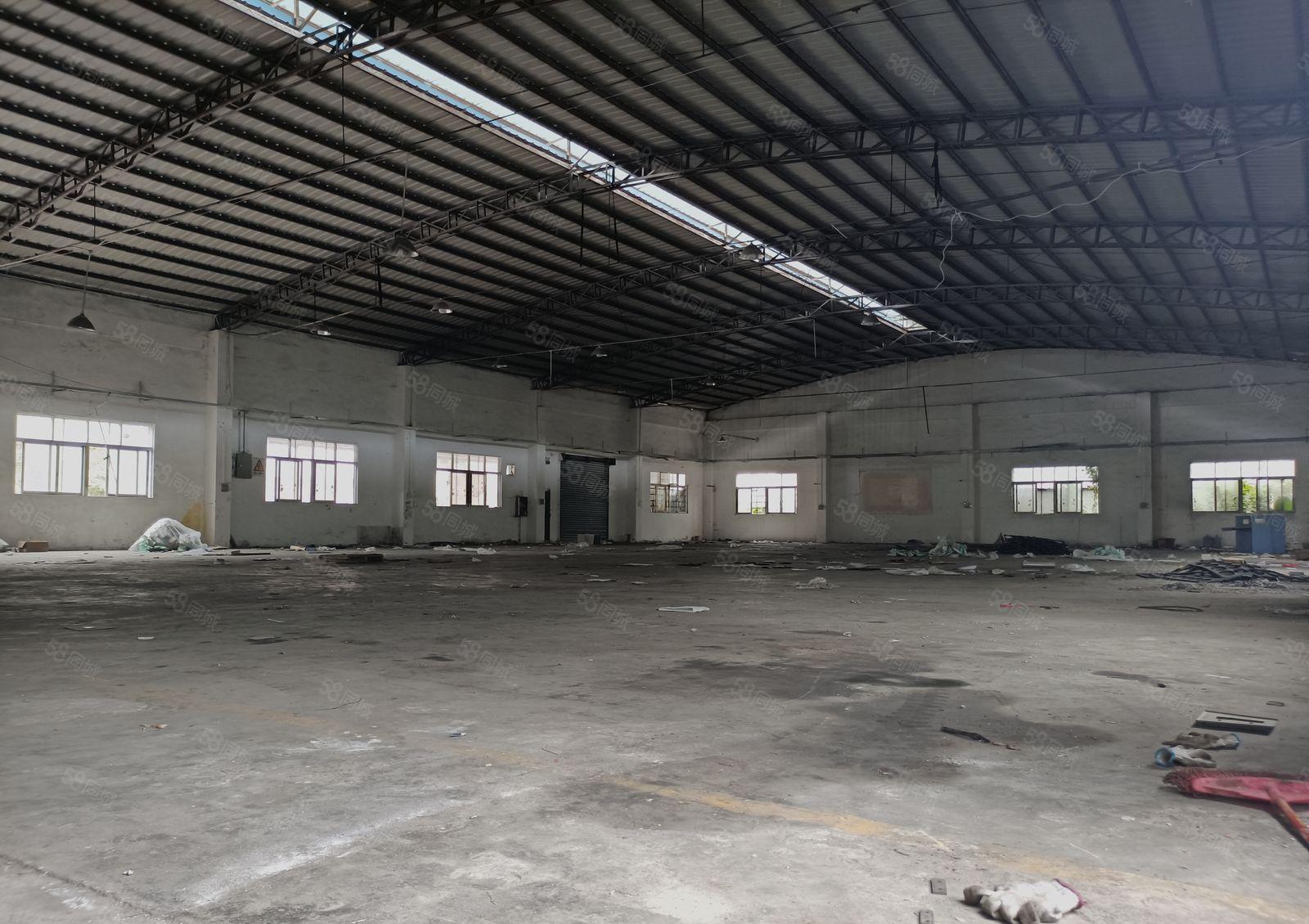 寮步横坑工业区单一层钢结构厂房出租2300平，