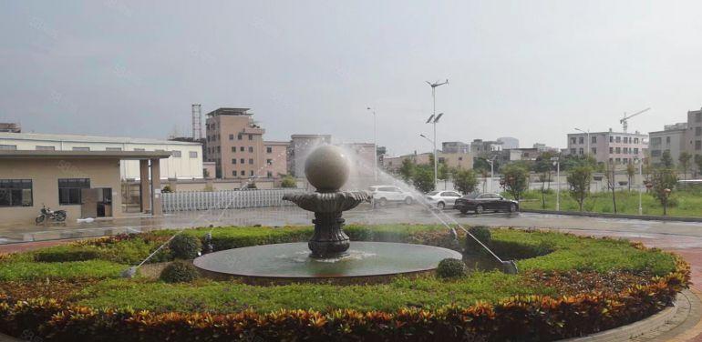 寮步华南工业区独院花园式厂房10000平方，形象好