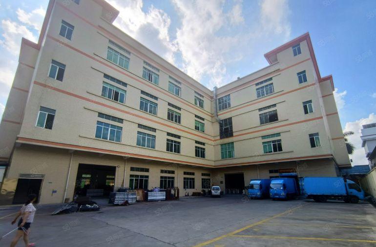 寮步竹园二楼1400平方厂房低价出租，现成办公室装修水电齐全