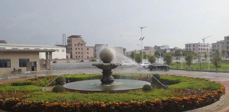 寮步华南工业区独院花园式厂房10000平方，形象好