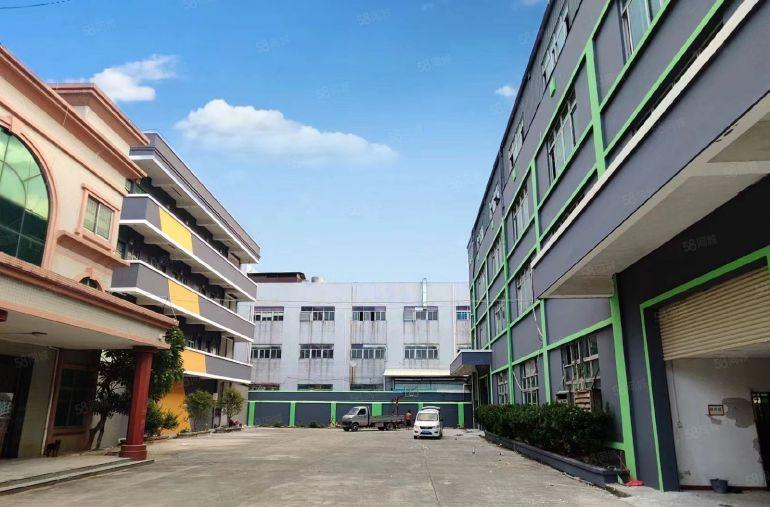 寮步良边独门独院6680平方厂房出租，写字楼带装修，外观全新