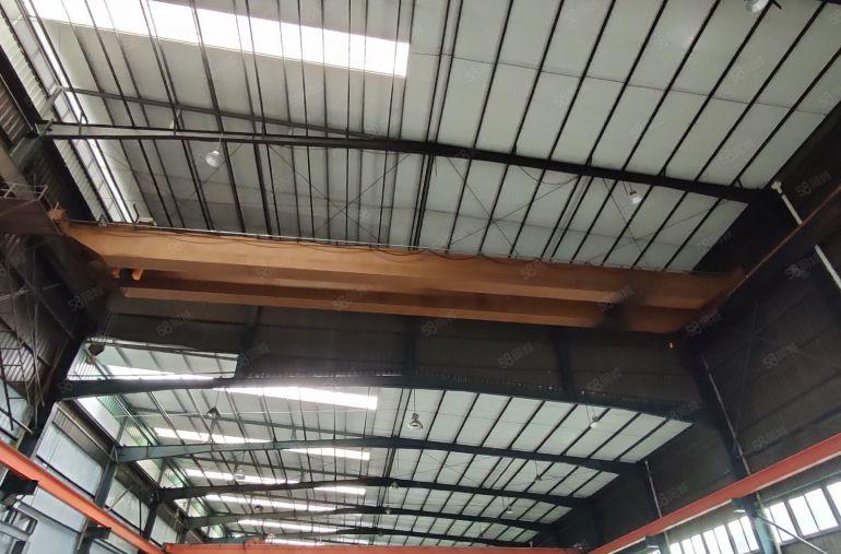 12高带现成10吨行车2200平单一层钢构厂房低价出租