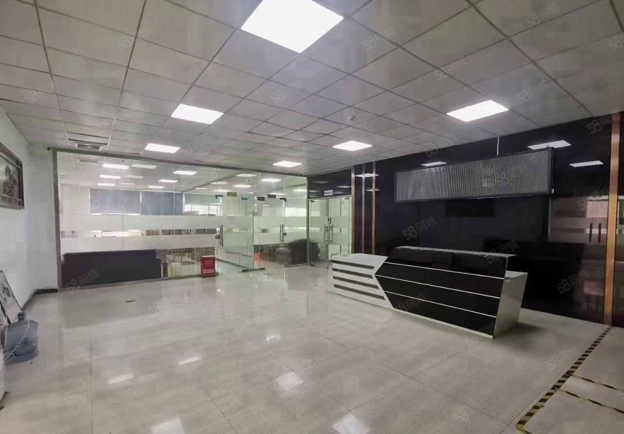 寮步汽车站新出工业园二楼整层1650平带装修水电到位厂房招租