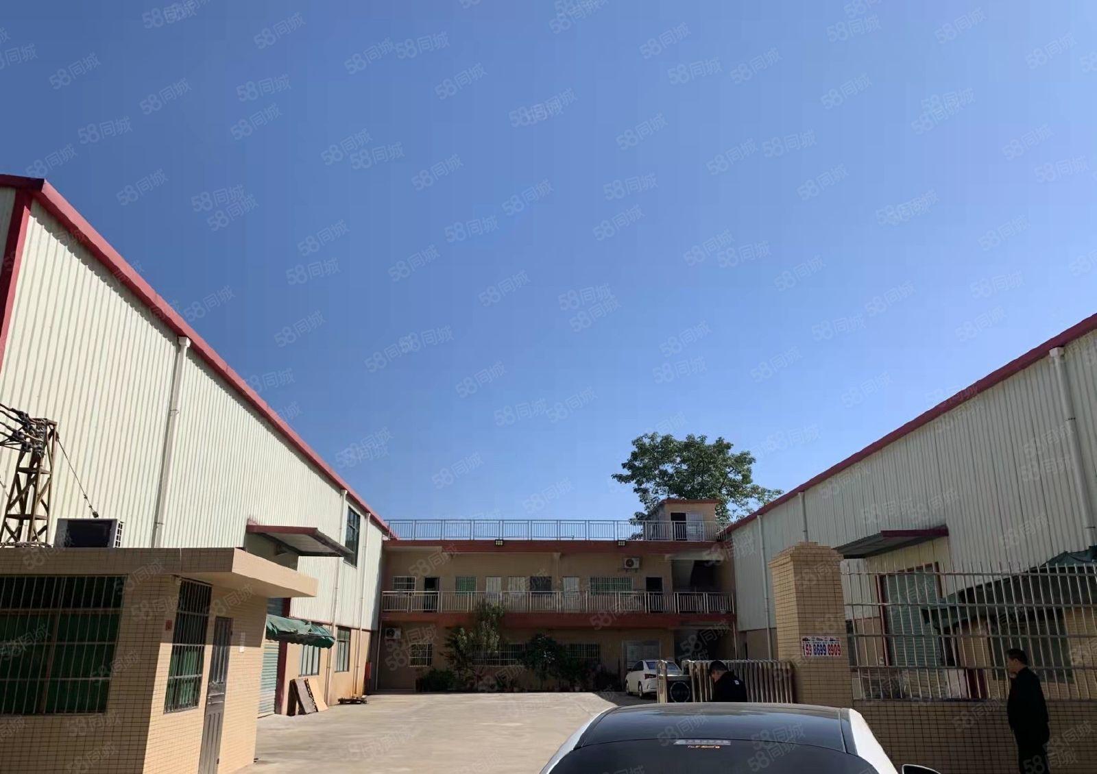 寮步凫山单一层独院滴水9米3500平厂房出租