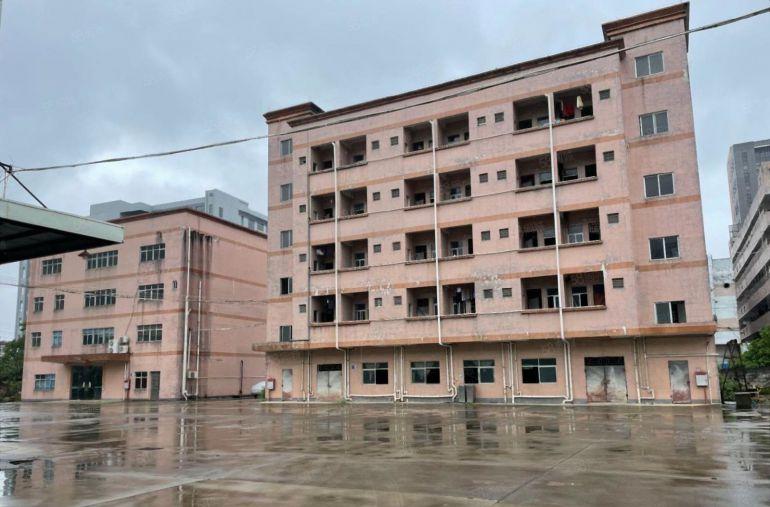 茶山镇原房东钢构独院大小分租空地6000平方 滴水8米电过户