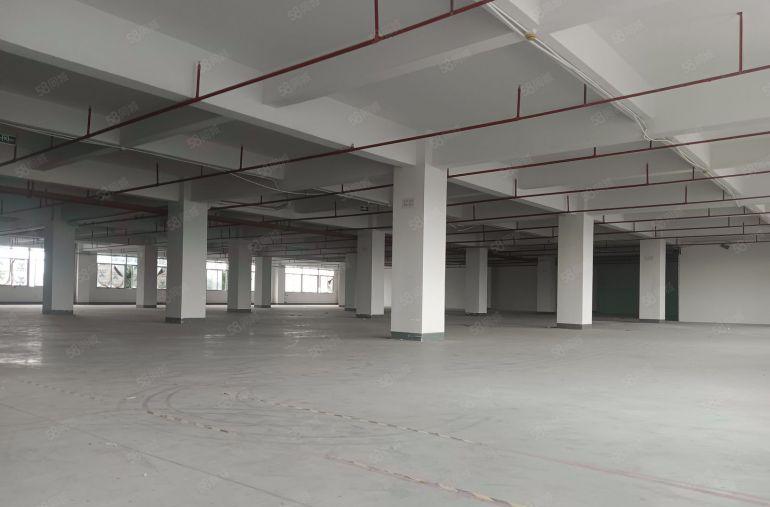 凤岗浸校塘原房东厂房三楼3500平出租，带办公室装修现成水电