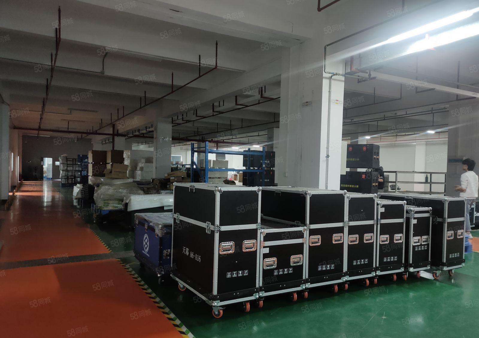 200平方起凤岗金凤凰楼上3000平方精装修厂房出租可办环评