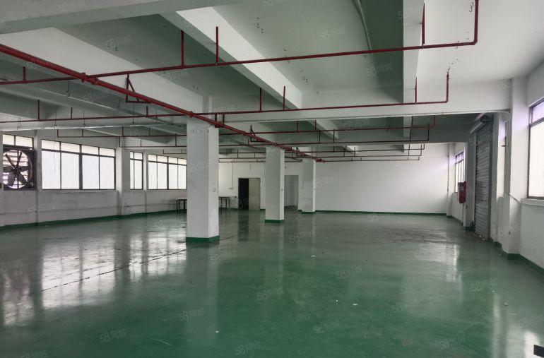 凤岗五联新出原房东带办公室精装修标准厂房二楼1000平招租