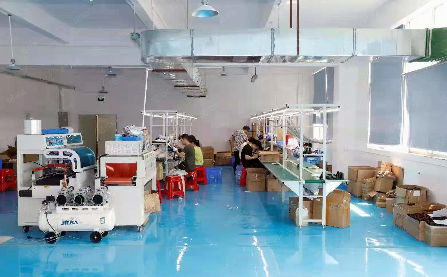 凤岗五联近平湖，电子组装 轻加工 手袋包装厂房出租750平