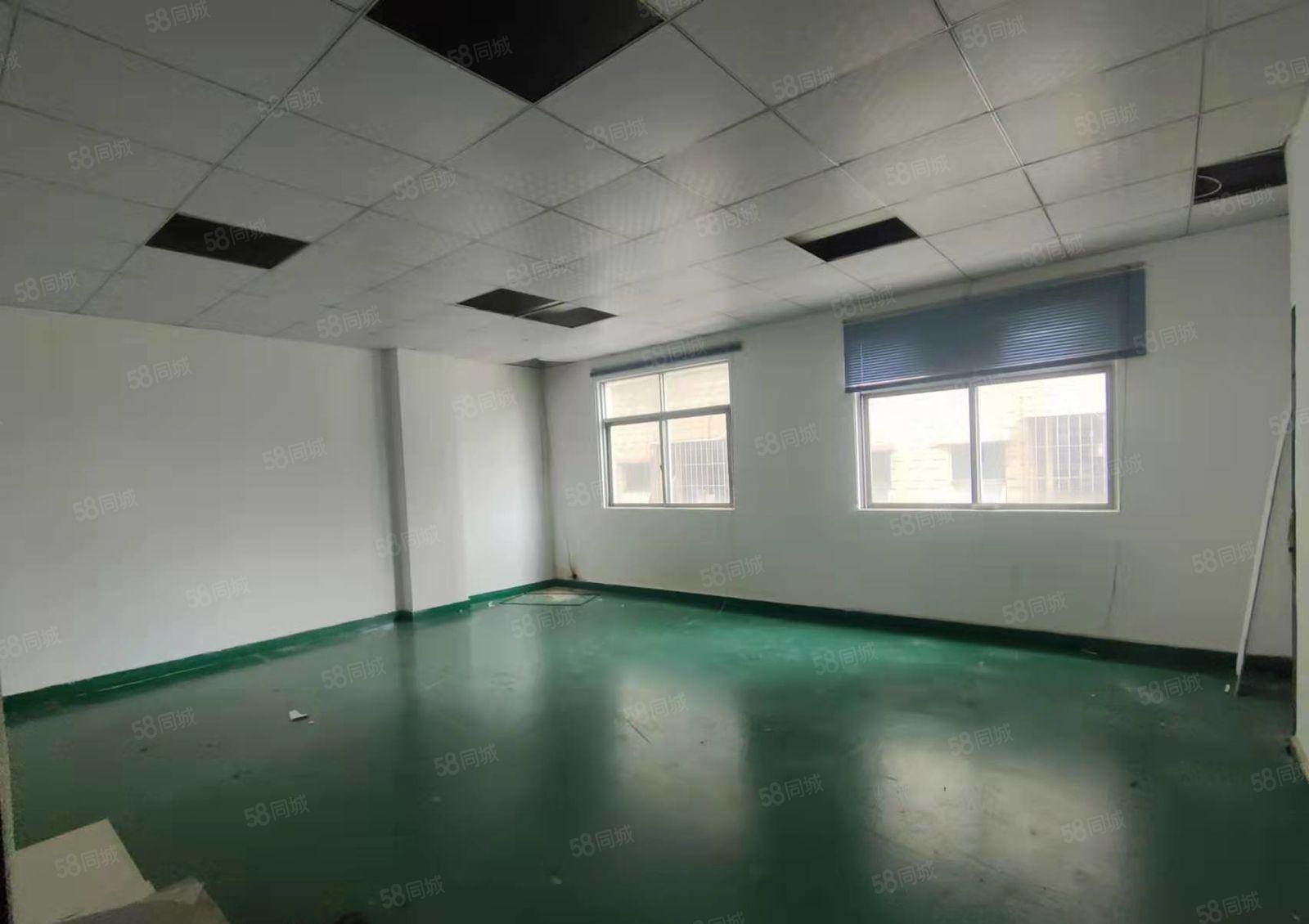 凤岗竹塘二三楼厂房各650平方现成水电装修办公室 可以分租