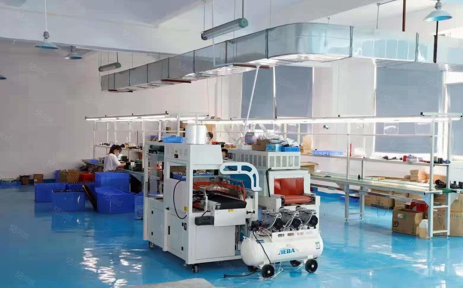 凤岗楼上750平精装修办公室厂房出租 适合电子组装配件加工等