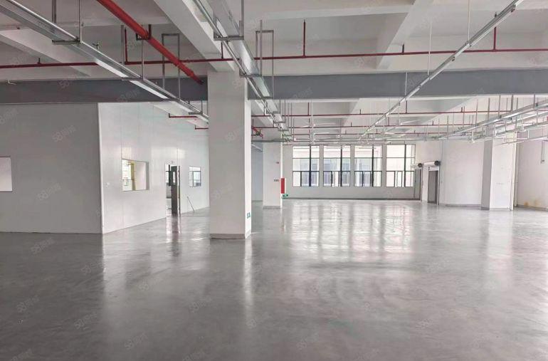 有地坪漆 水电齐全 精装修办公室 凤岗五联厂房出租1450平