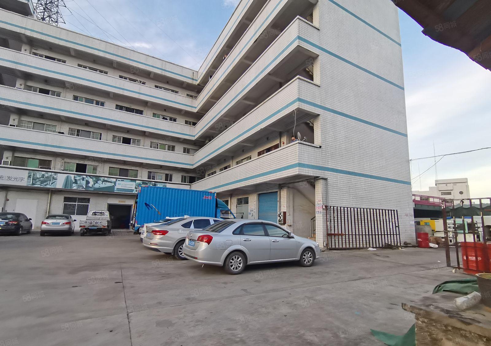 凤岗布心工业区原房东2000平独院一楼仓库厂房可分租可办环评