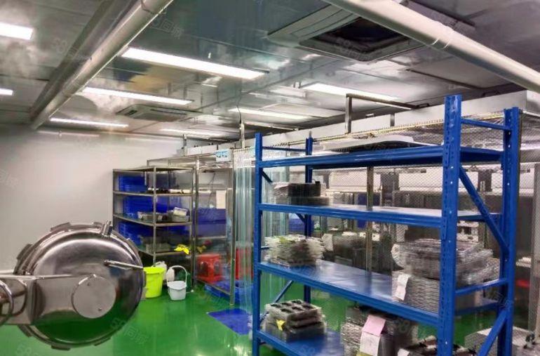 凤岗汽车站新出楼上现成无尘车间厂房500平方 电子贴片触摸屏