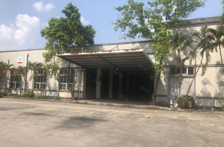 凤岗雁田10米高一楼3500平实际面积空地免费使用厂房出租