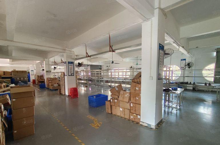 租金14元免租期2个凤岗布心原房东厂房出租1200平现成装修