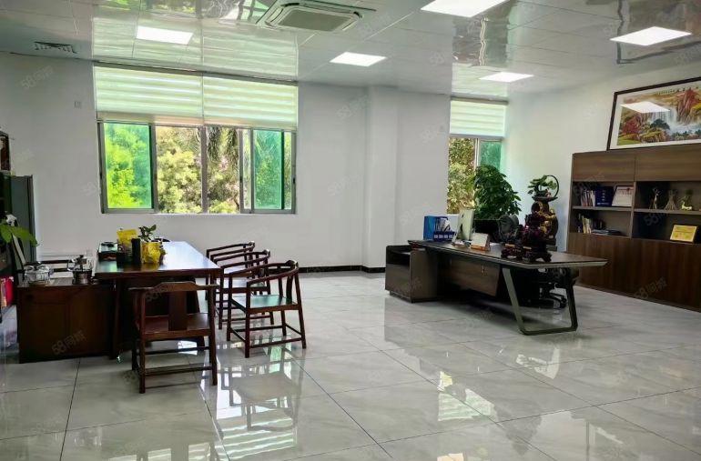 凤岗雁田工业区2楼1000平方厂房出租带精装修办公室车间可分