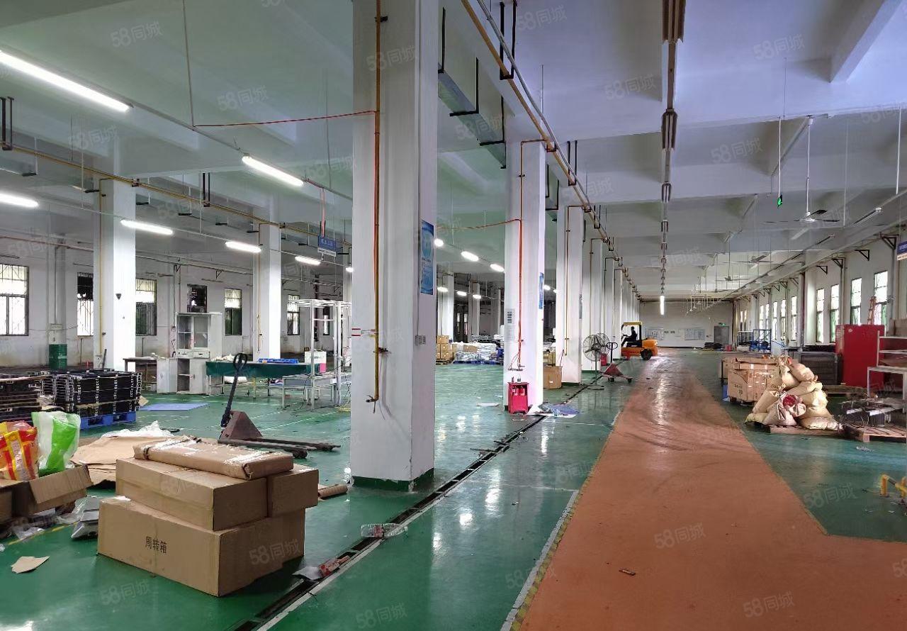 凤岗镇密集工业区独门独院红本厂房出租水电到车间大小可分租