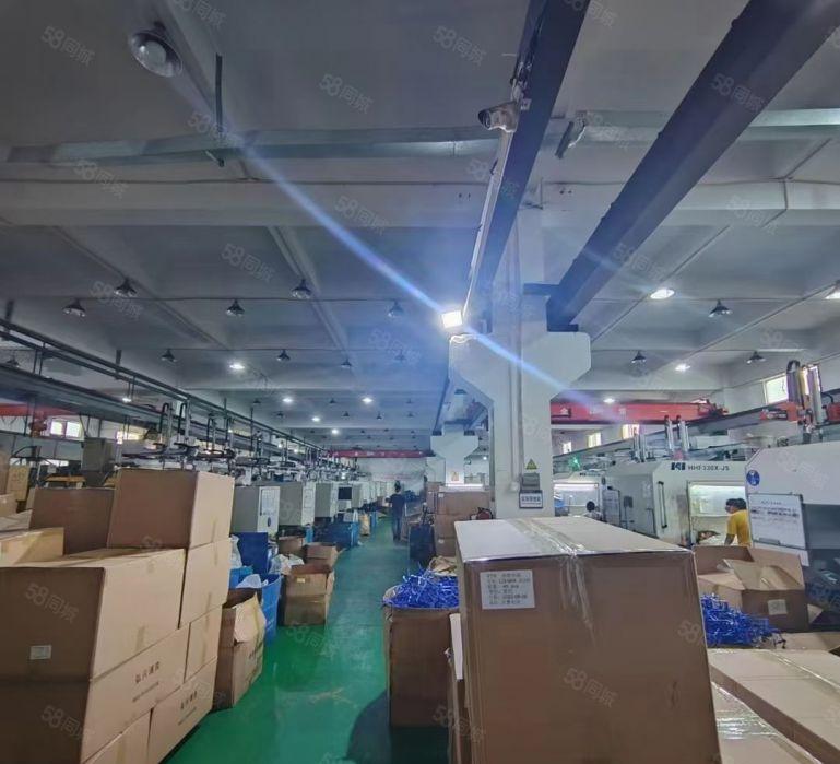 带行车注塑厂独院厂房出租）凤岗新出6000平方米独院厂房