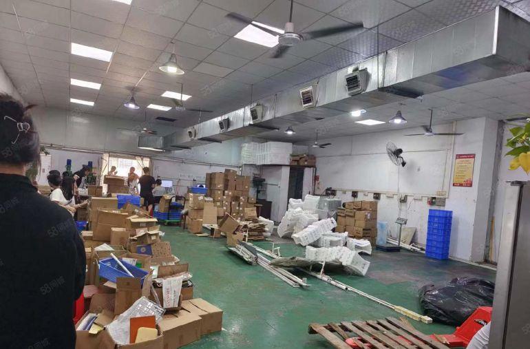 雁田靠近深圳出租楼上500平五金加工纸箱压铸 现成水电办公室