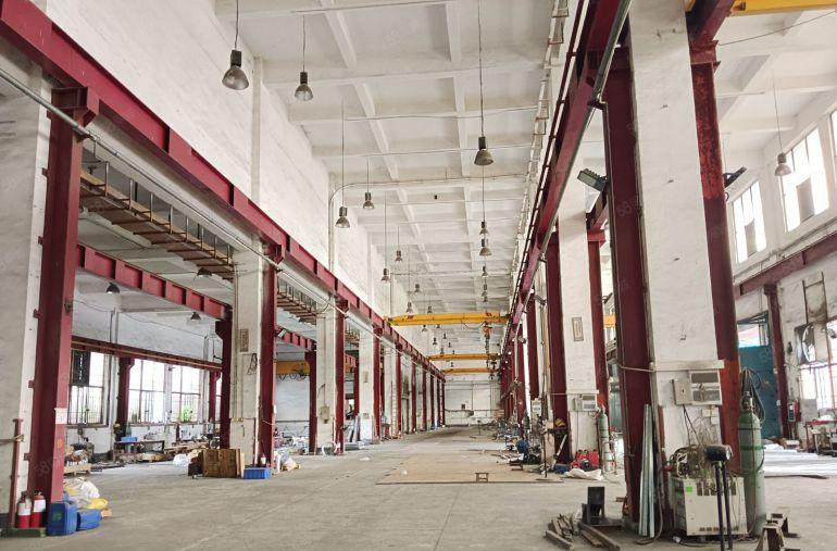 东莞原房东独门独院厂房出租层高12米6280平有现成航车