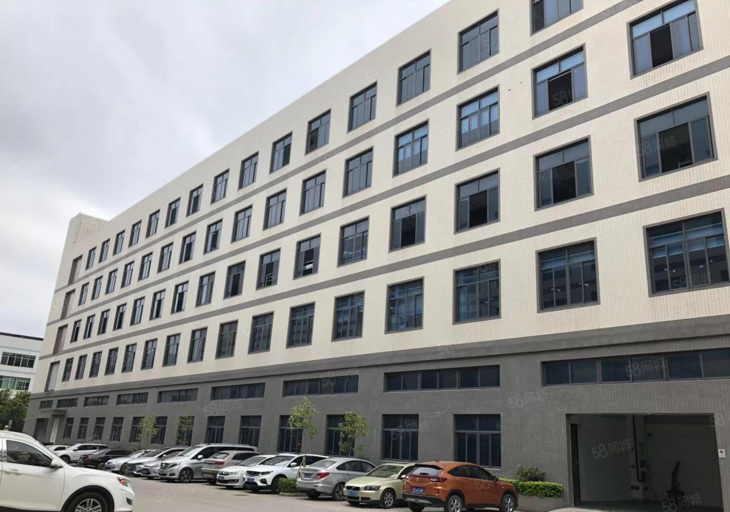 凤岗雁田新出原房东楼上4500平厂房仓库出租，形象高大上