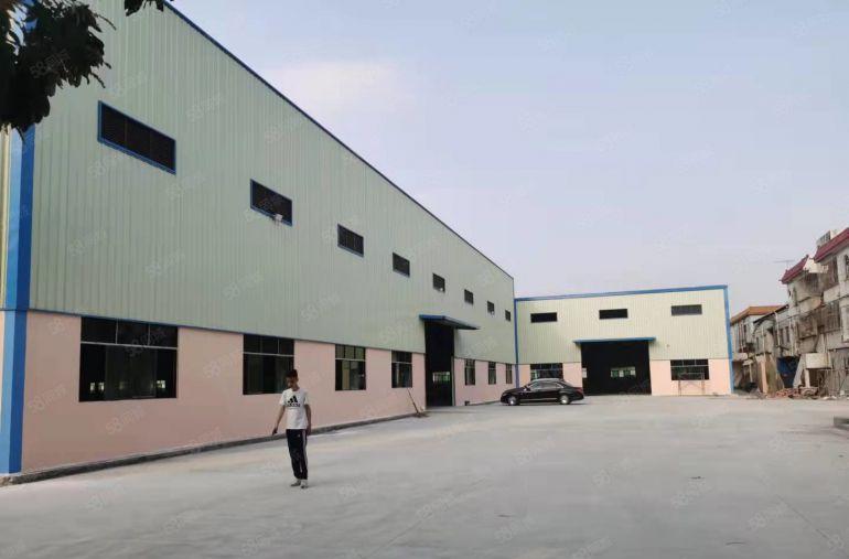 凤岗雁田独院钢构单一层10米高10000平空地大厂房仓库出租