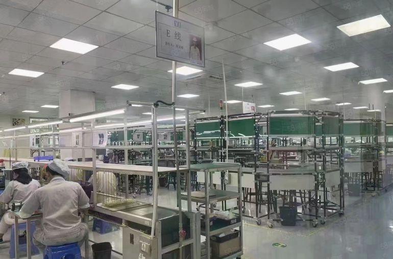 凤岗五联独院无公摊整层1500平精装办公室低价厂房出租