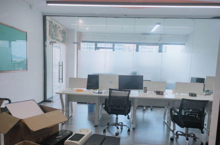 凤岗雁田138平带家私空调写字楼办公室出租 豪华精装修